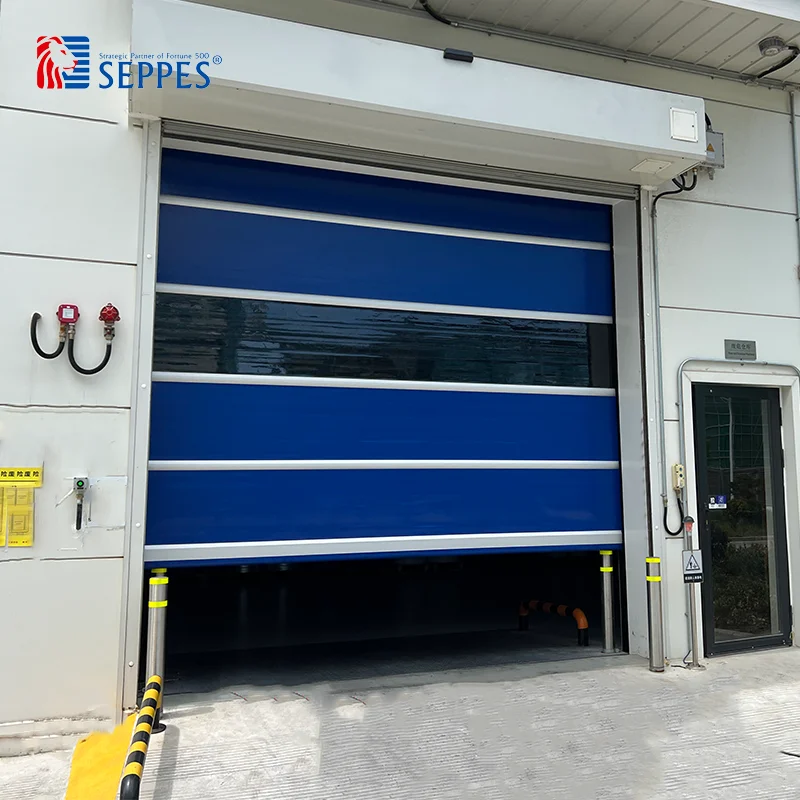 Electric Operated High Speed Shutter Door Quick Roll Up Doors for Clean Room Use