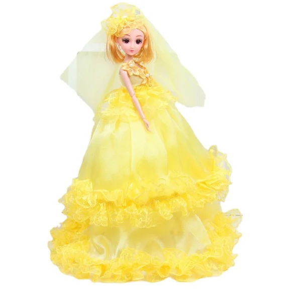 Children dance little girl set oversized wedding dress boutique doll