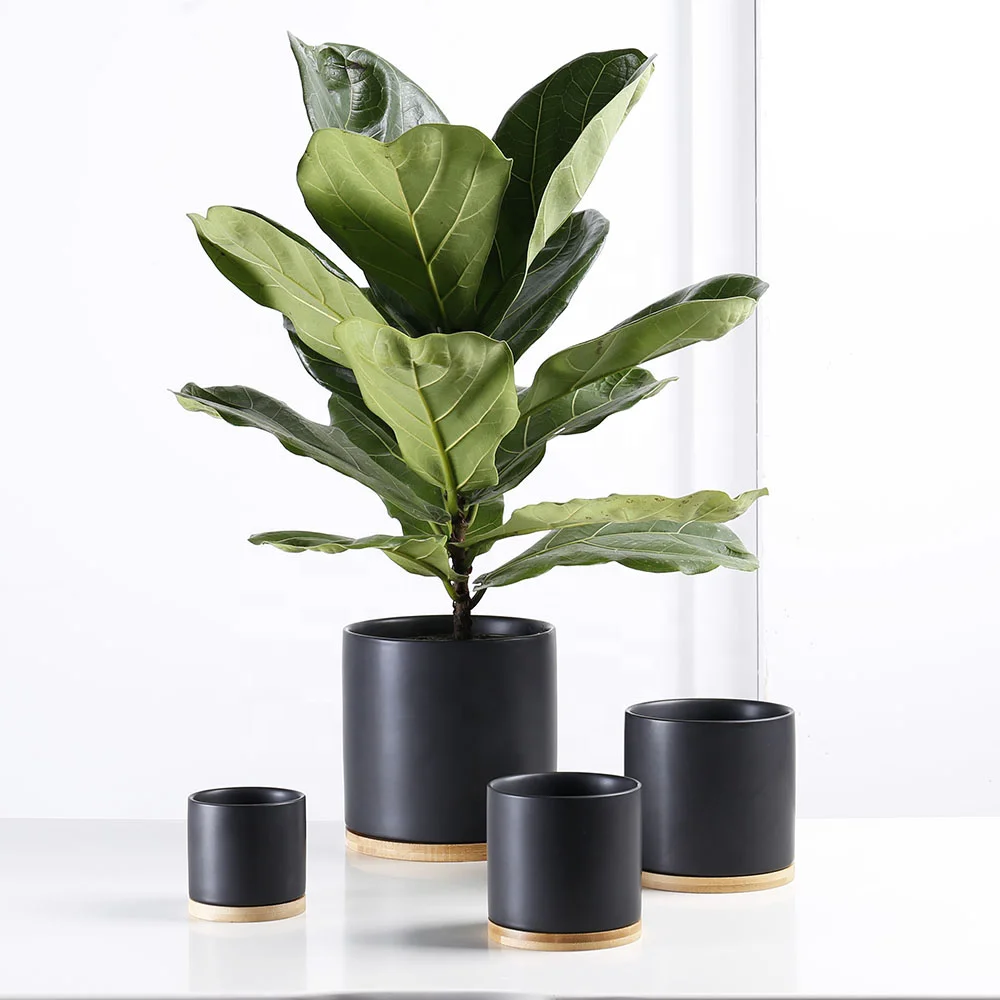 
Flower Pots And Planter Ceramic Chinese Cylinder Picture Style Packing Modern Piece Vase Desktop 