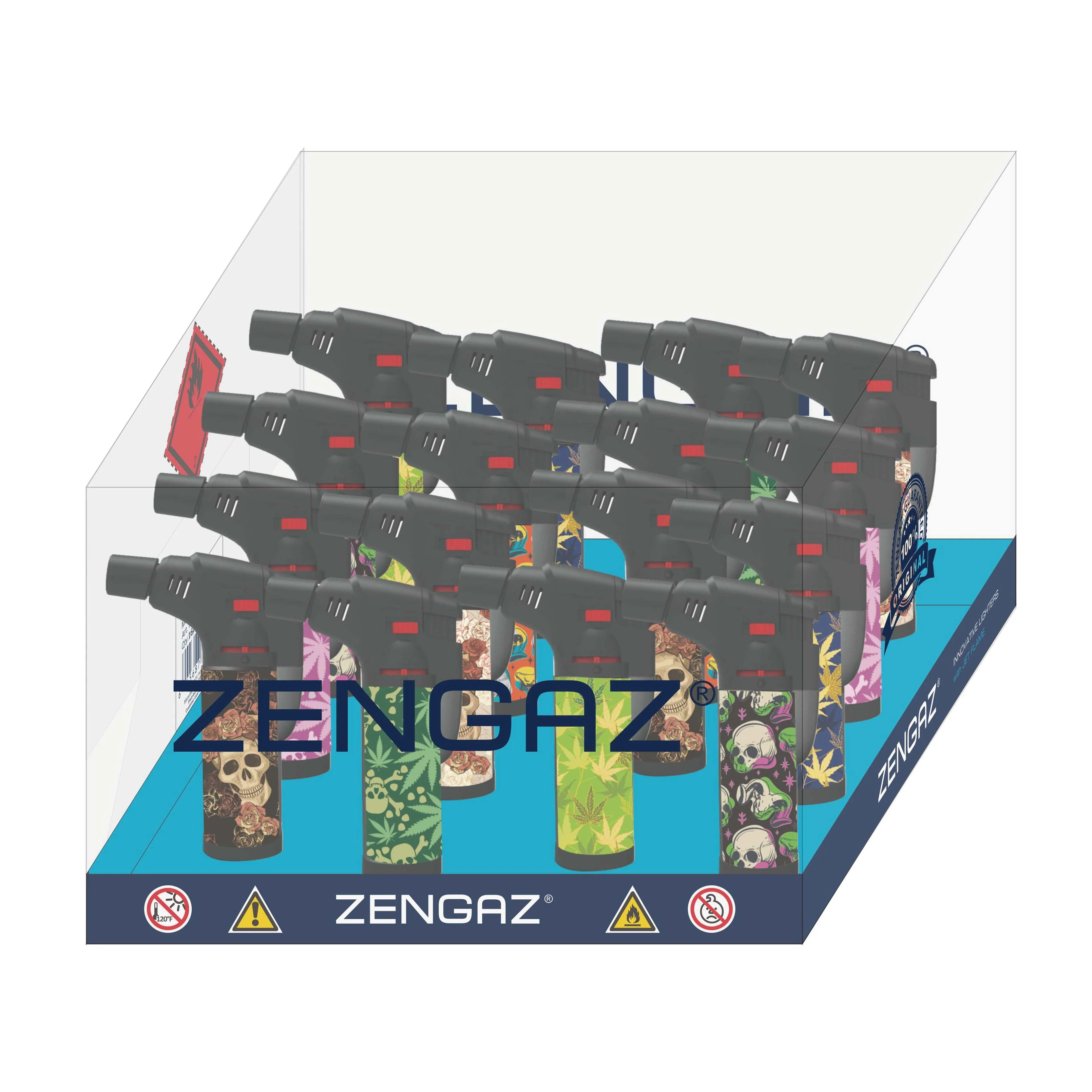  ZENGAZ запас бутановой газовой зажигалки зажигалка для сигар