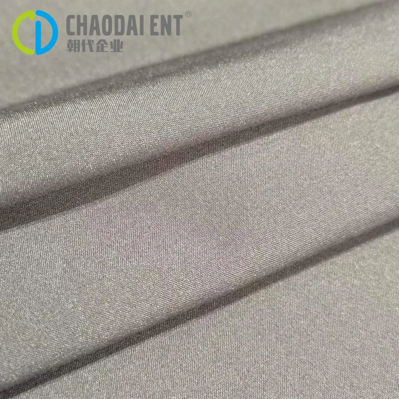 Dyeing pongee 75D+40D recycled polyester 87 RPET+13 Spandex woven pongee fabric for wear