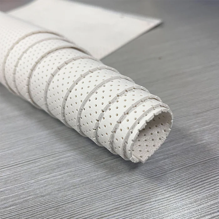 Perforated Composite Sponge Design Leather Fabric For Car Upholstery Quilted Leather Fabric Printed Pvc Leather Fabric