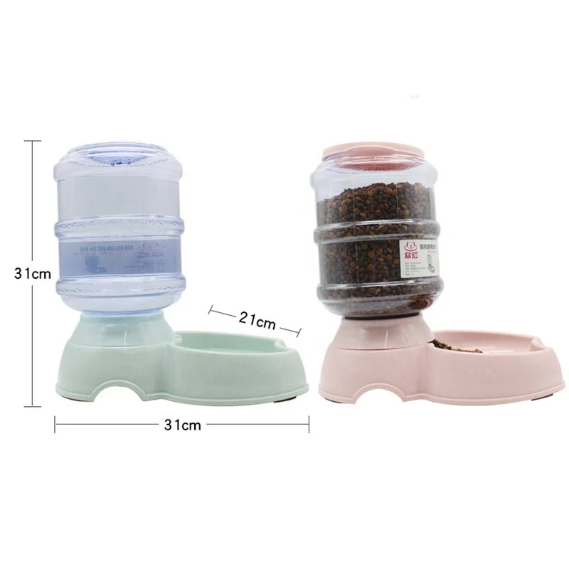 Optional Color Pet Water Food Dispenser Dog Drinking Feeder Durable Safety with Customized Logo