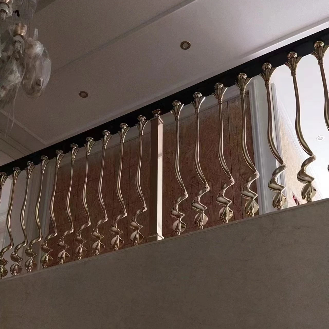 luxury italy calacatta gold marble stair for home luxury christmas decorations for home stairs curved spiral staircase