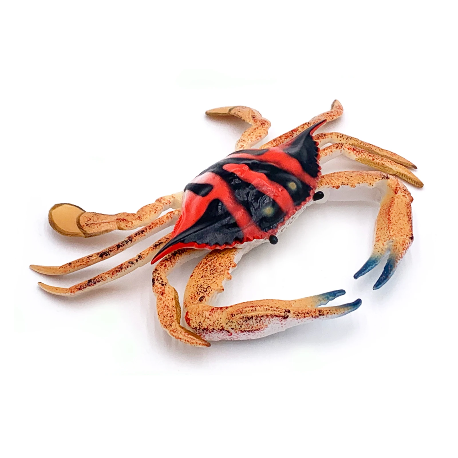 Realistic High-Quality PVC Plastic Doll Toys For Marine Animals Realistic Eco-friendly Animals Spotted Sea Crab Toys