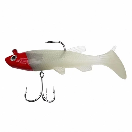 T-tail  8cm 12.5g   SwimBait Plastic Worm Fishing Bait Small T Tail Soft Bionic Bait