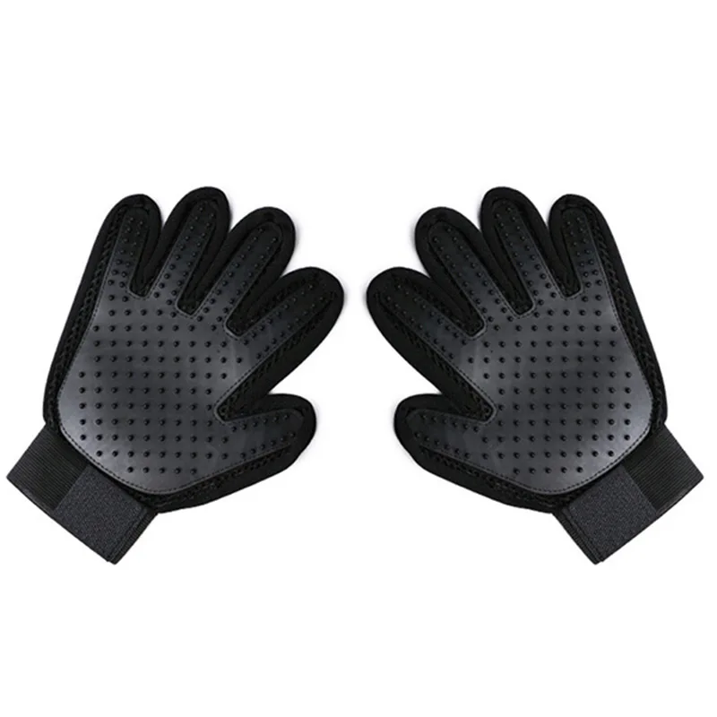 Оптовая продажа от фабрики Guantes de mascotas Pet Spa-салфетки для купания перчатки чистки собак перчатка удаления шерсти домашних животных