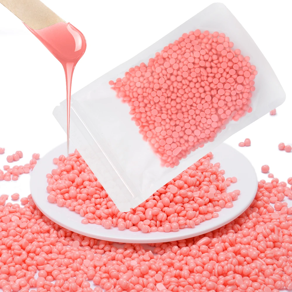No Strip Depilation Hot Film Depilatory Hard Wax Hair Removal Beans For Home Waxing