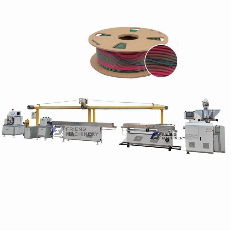 ABS PETG PLA 3D filament making equipment/PLA extrusion machine