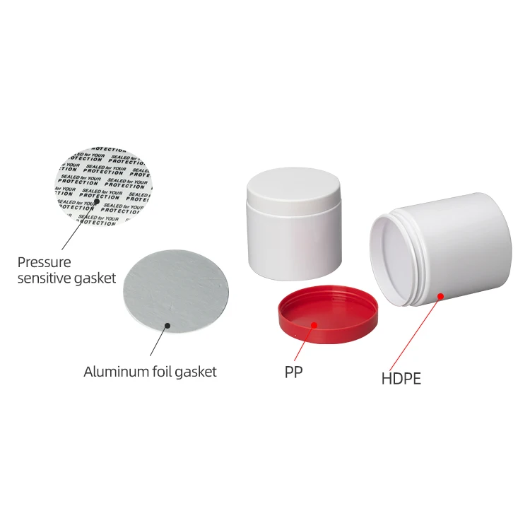 Wholesale whey protein jar mold matt black plastic jar plastic protein container storage