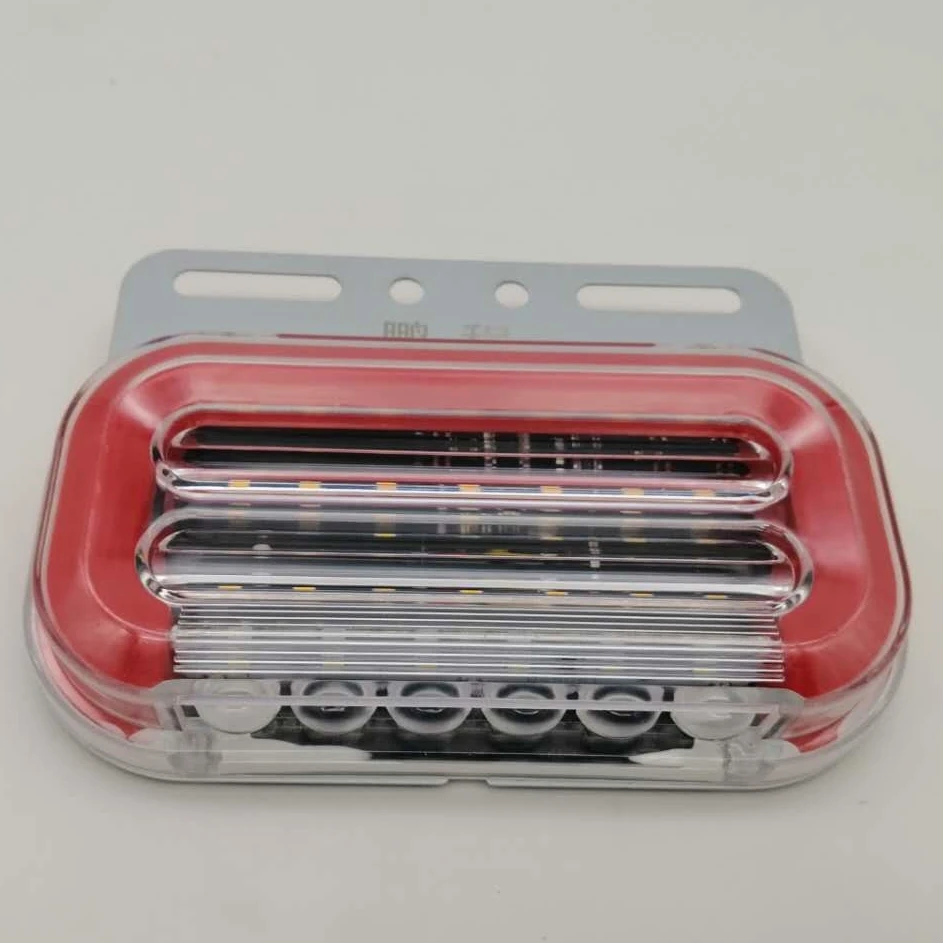 
Rectangle accent light 24v waterproof led side light for truck trailer tractor lorry ship 