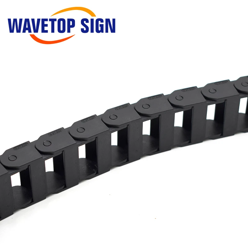 Кабельная цепь WaveTopSign 18x25 18x37 15x30 15x20 мм мостовой тип неоткрывающаяся пластиковая буксирная передачи