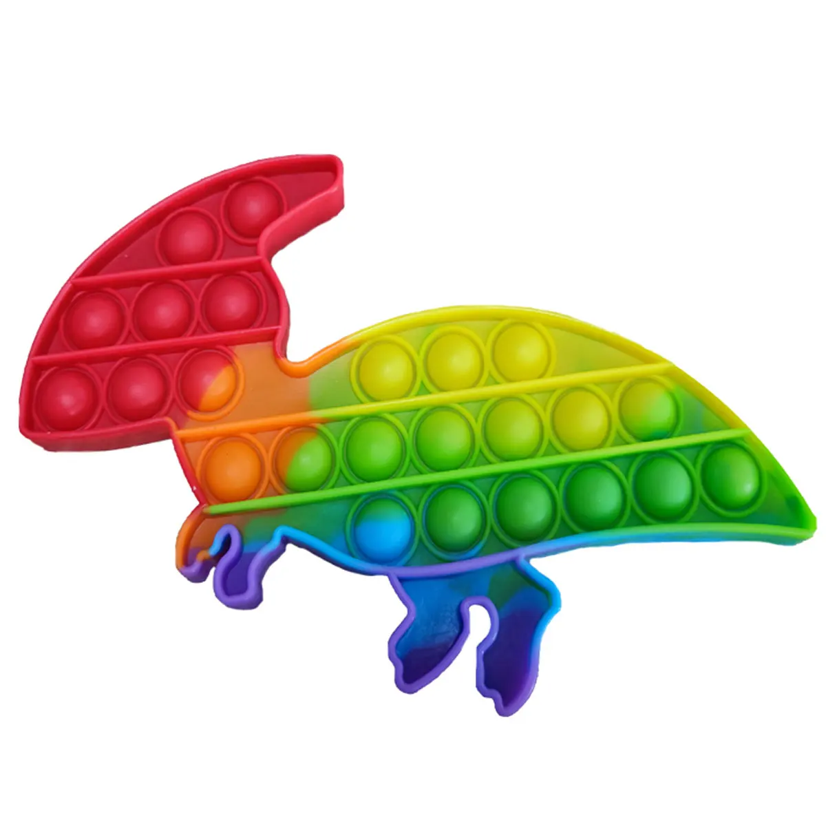 Pop Fidget Toys Unicorn and Dinosaur Push Pop Bubble Sensory pointless Game Poppi Toys Kits  for Kids Adults stress relief fidget pop toys