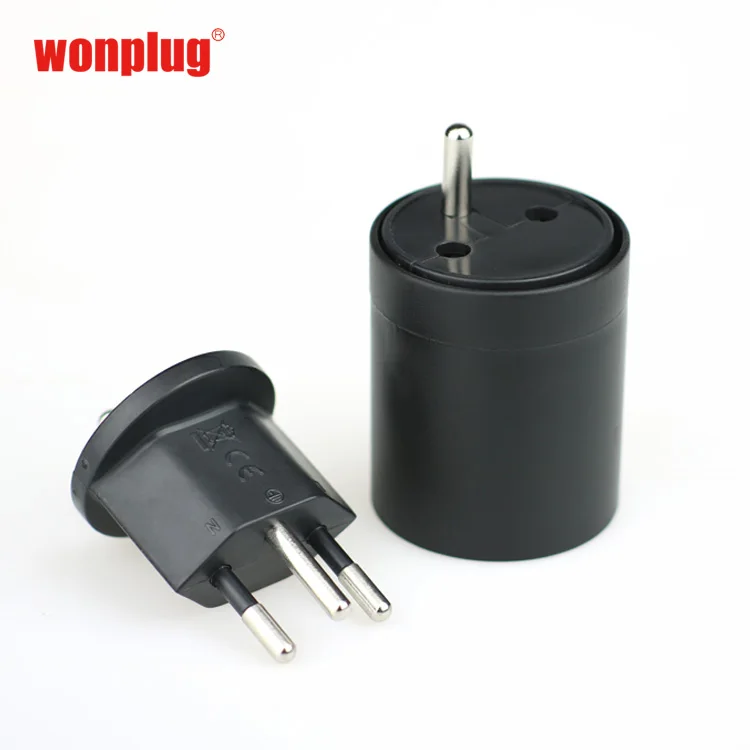 Schuko plug to Swiss adapter plug adapter Switzerland AC Power plug Adapter Germany France to Swiss fix adaptor