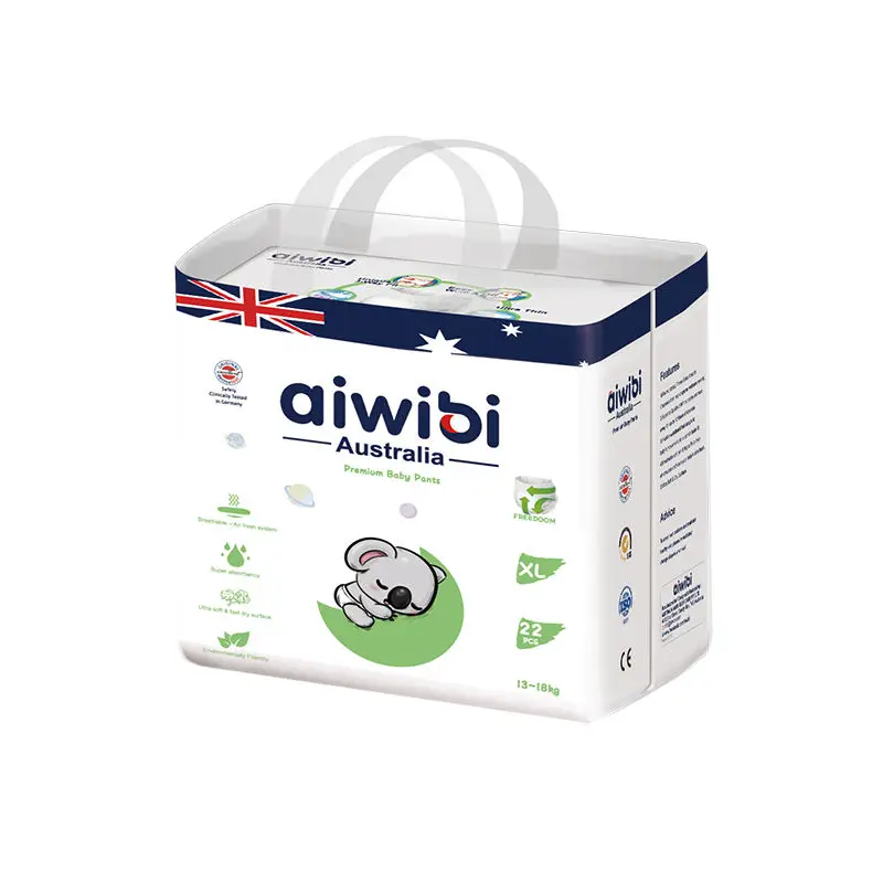 Healthy Aiwibi Baby Care Products Super Soft Universal Skin Friendly Light Baby Diapers Training Pants