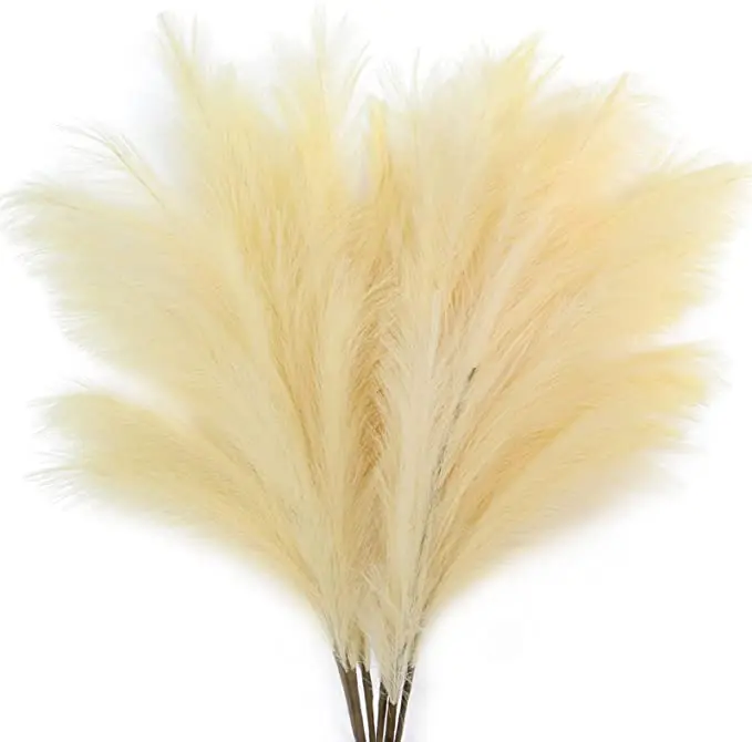 High quality 3.1ft Artificial Pampas Grass for Home Wedding Decoration