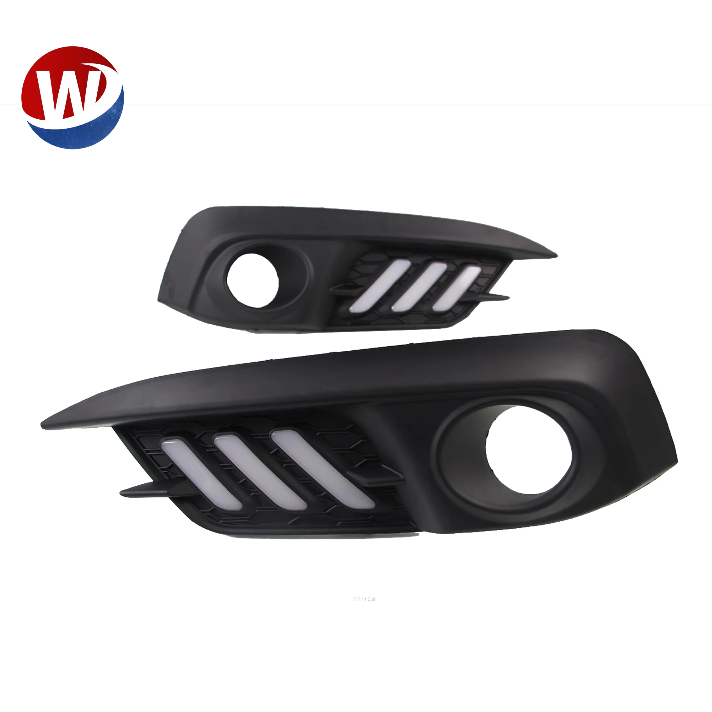 Дневные ходовые огни DRL для honda civic 2016 -2019 10-го поколения, светодиодная лампа в стиле Mustang с поворотником