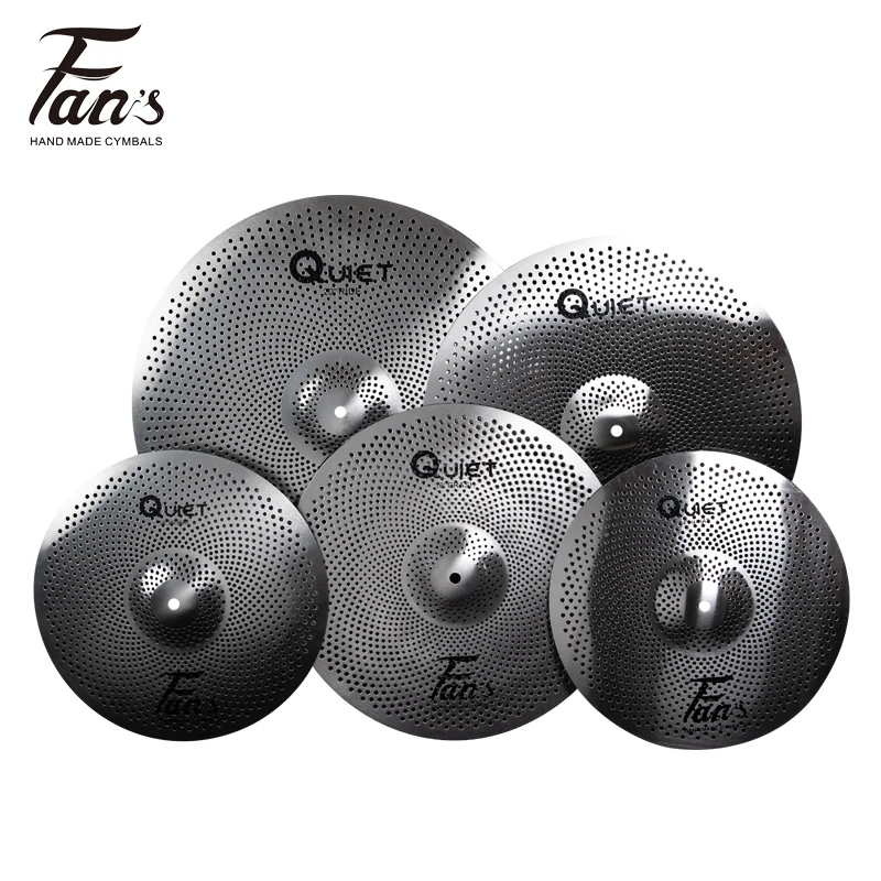 Good Quality Low Price Low Volume Practice Cymbals Set