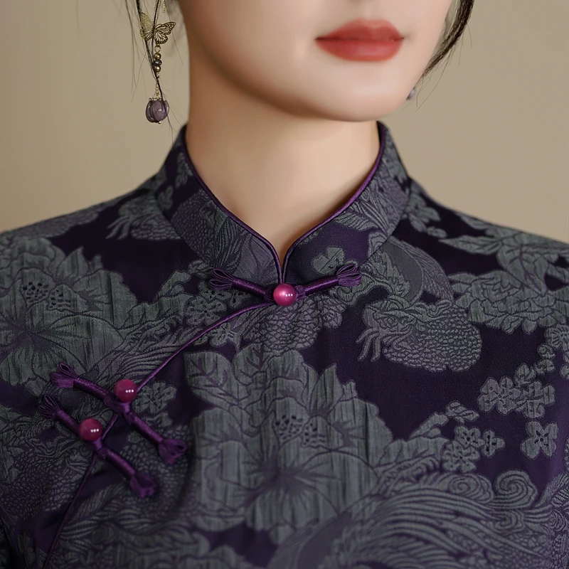Быстрая доставка отличное китайское традиционное платье cheongsam элегантное женское в китайском стиле qipao