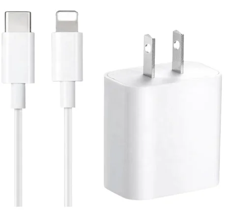 Сетевое зарядное устройство USB Type-C, 20 Вт, PD, для телефонов 11 Pro Max Xs Max XR X 8 Plus