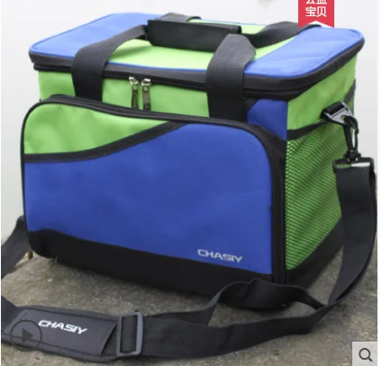 Hot selling 600D oxford durable lunch insulated thermal delivery bag customized food cooler bag