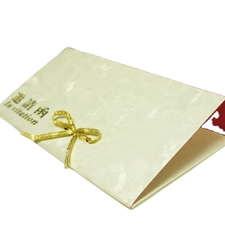 
Customized Design Special Paper Invitation Paper Card 