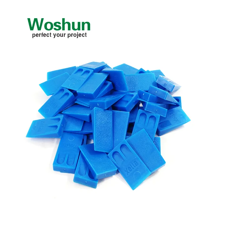 Plastic Wedge Shims Door & Window Frame  Accessories Plastic Packers Door Stopper Floor leveler Shim Tile Leveling Wedge Spacers
