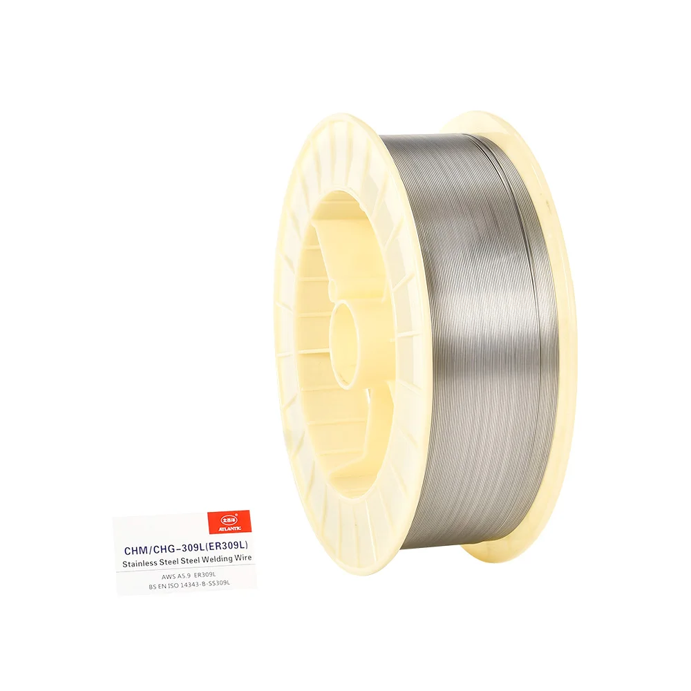 ATLANTIC Production Line Welding Wire Factory Price CHM-309L ER309L CO2 Solid MIG Stainless Steel Wire