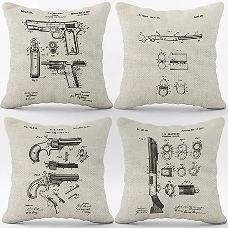 New design print picture on cheap bridal gifts leopard printing satin Printed pillow with great price