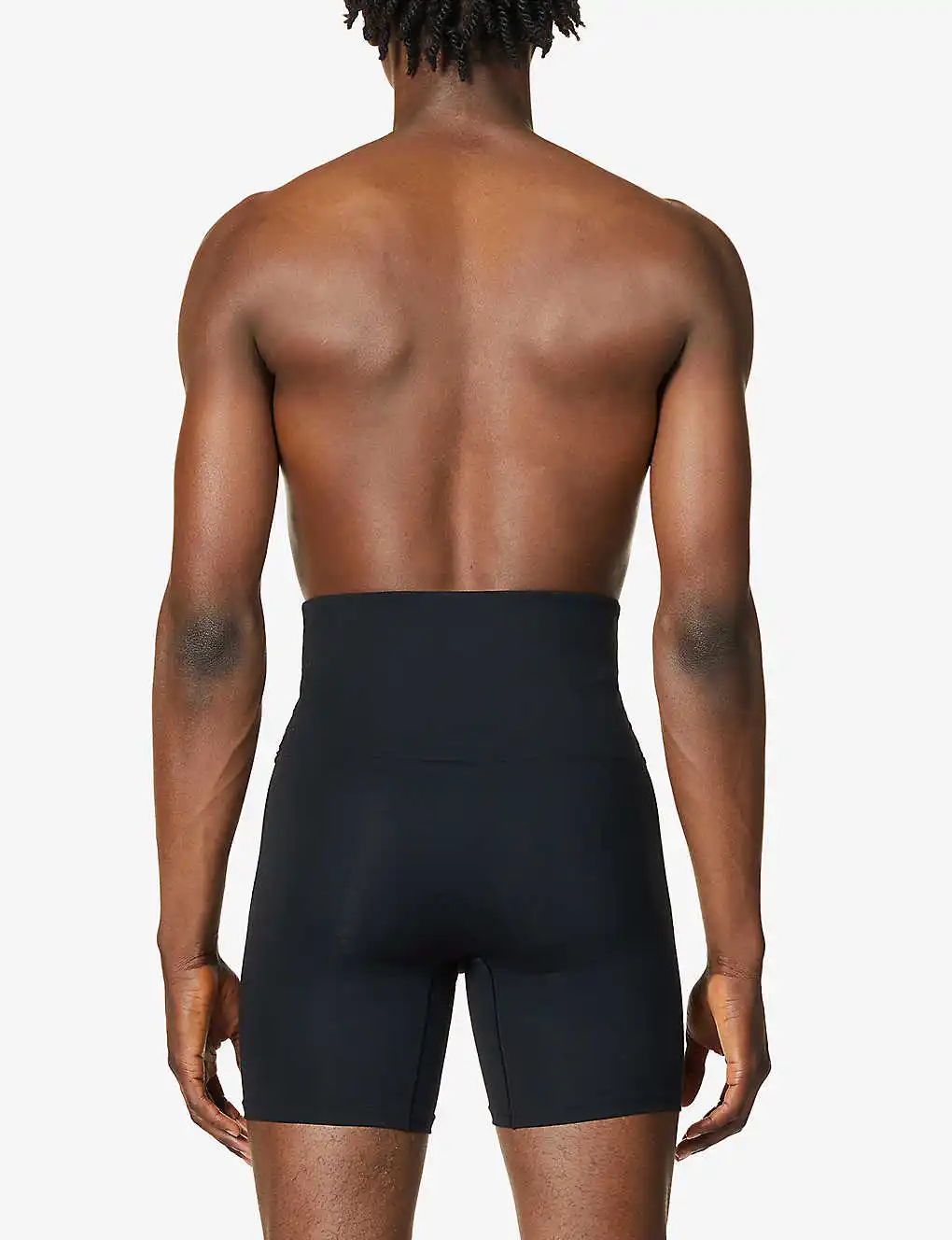 2022 Low MOQ OEM Men High Rise Waist Mid Thigh Shaper Panties Waist Trainer Bodysuit Shapewear Comfy Shaper Shaping Short Brief