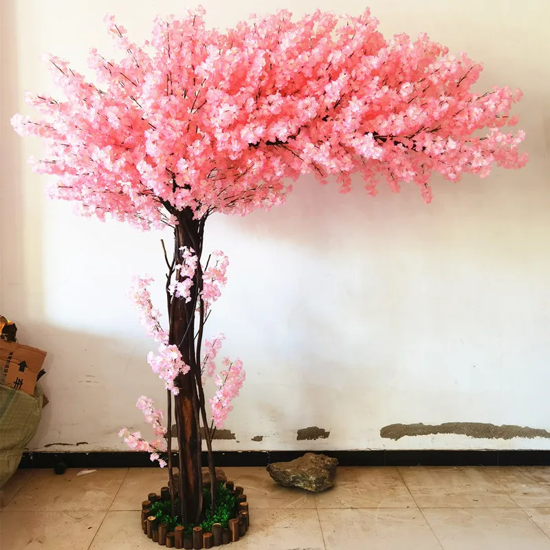 3M Height Customised large artifical flower trees cherry Blossom trees for outdoor wedding decoration