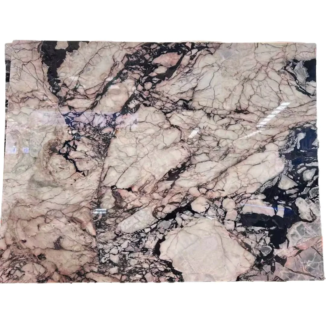 Экзотический популярный розовый оникс мраморные плиты с черными линиями полированный черный мрамор для настенной плитки