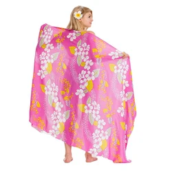 Wholesale polyester rayon fabric pareo beach sarong lungis lavalava malaysia indonesia swim sarongs for women