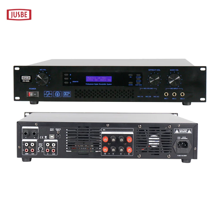 Jusbe professional audio sound system DH-3 stereo ahuja amplifier