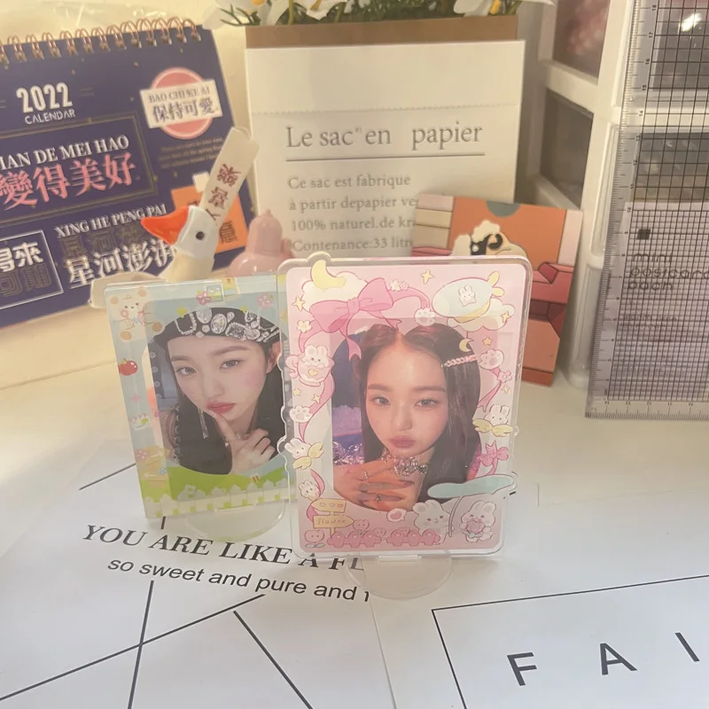 Акриловая рамка standee оригинальная Polaroid Пикник медведь фоторамка акриловая стеллаж 3-дюймовая вставка для карт