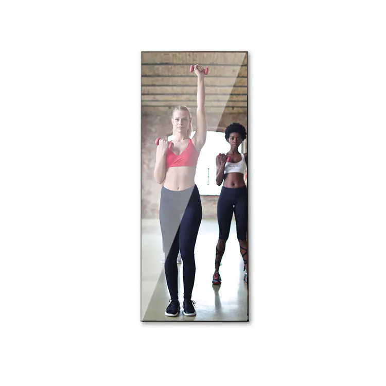 FaGym  Virtual Magic Mirror Touch Screen Fitness Smart Interactive Wall Mount