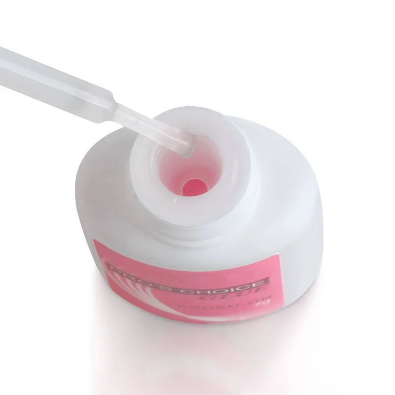 Hot sale nail glue with brush head 7g nail paste drill glue easy to use