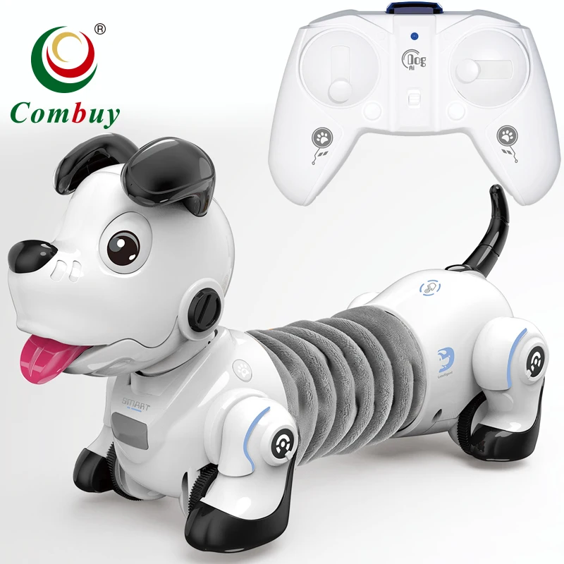 Dachshund flexible body remote control follow RC robot dog