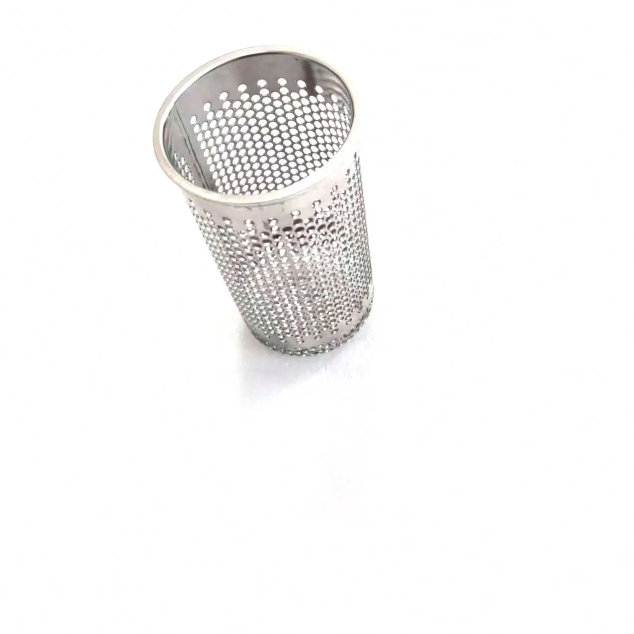 Customized 316L 304 Stainless Steel Punching Perforated Plate Composite Sintered Metal Wire Mesh Filter Cylinder Tube