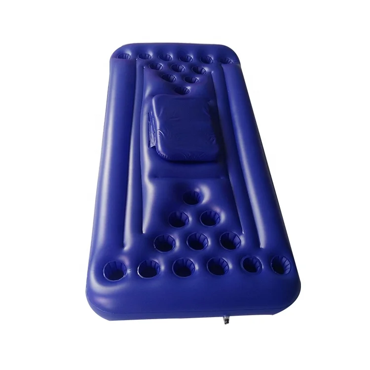 Factory Wholesale  PVC Inflatable Beer Pingpong Table Pool Float Toys for Fun Water Party
