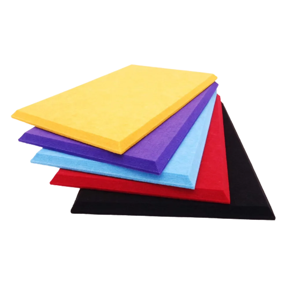 Decorative Cinema Curved Polyester fiber Soundproof Panels Ceiling Acoustic Panels