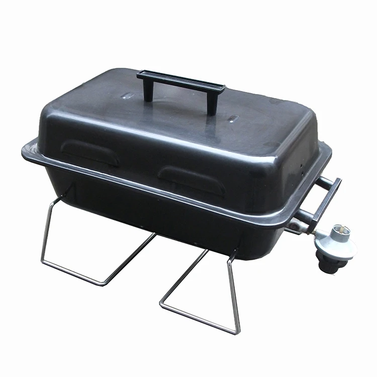 
Mini outdoor Portable tabletop camping butane bbq gas grill 