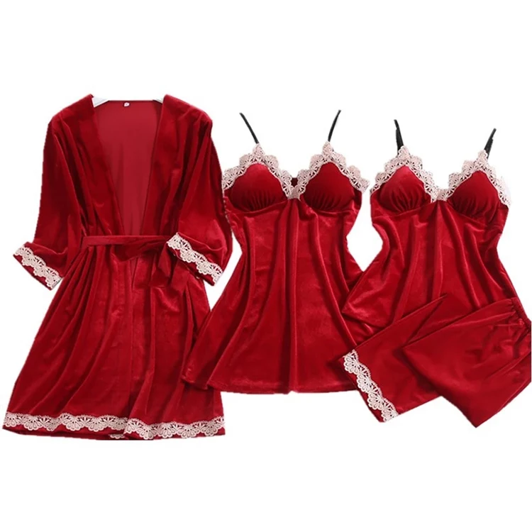 Custom Luxury Women nightgown Designer Plus Size Fashion Silk Sexy Short Pajamas Set Night Dresses for Woman