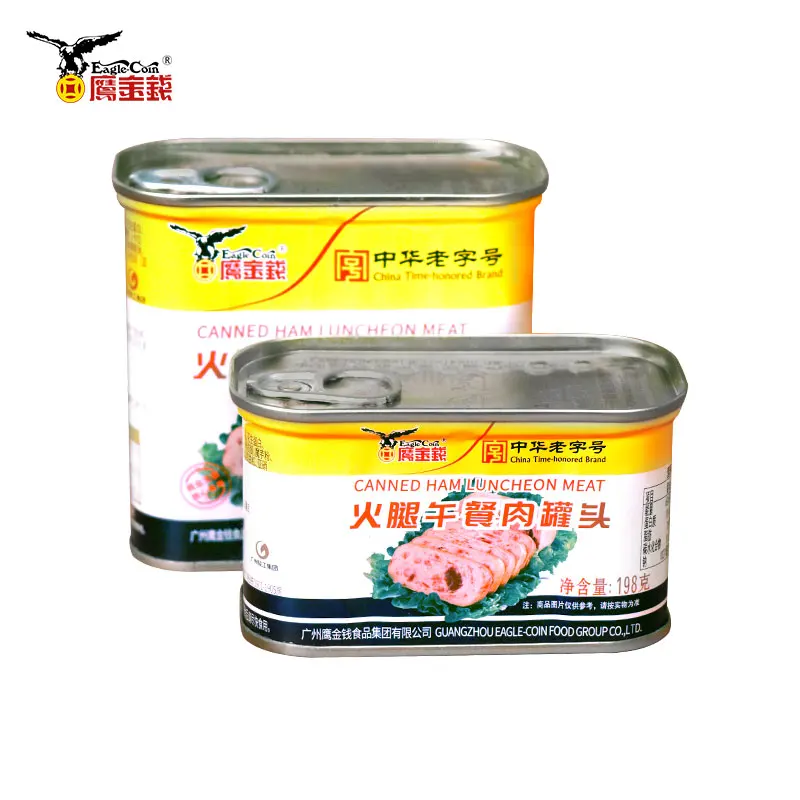 prem canned luncheon meat Customize high quality luncheon meat Delicious canned food
