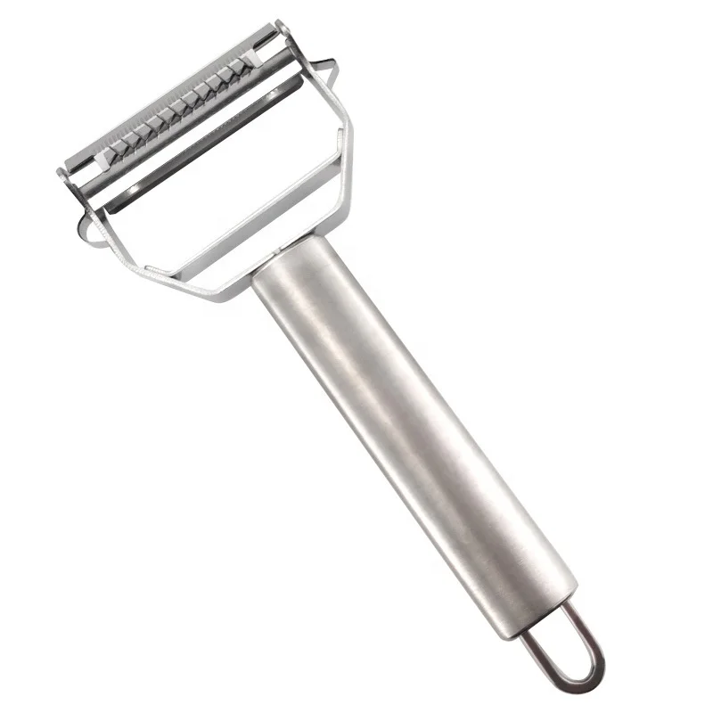 Stainless steel non-slip fruit shredder potato apple carrot peeler food chopper manual