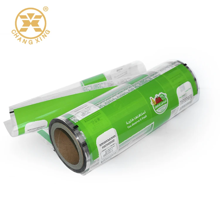 Hot Sell Instant Noodles Snacks Crispy Bag food Roll film Plastic Roll walnuts roll film