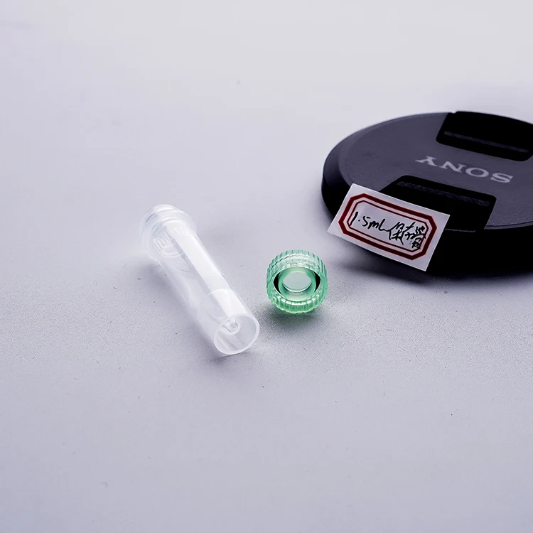 Пластиковая криогенная трубка с плоским дном