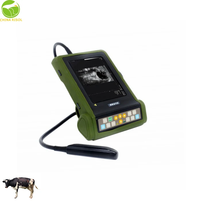 RKU10 Cow Dog Alpaca Feline Canine Rabbi Fish Snake Pregnancy vet portable Ultrasound Scanner Veterinary / Pregnancy Detector