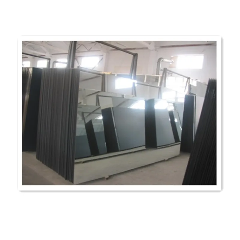 Factory  4.0mm to 6.0mm silver   aluminium  mirror with cat i cat ii PE FILM for decoration bedroom shower room