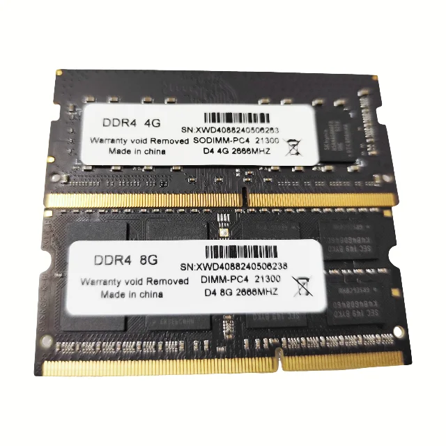 Laptop RAM DDR4 8GB 16GB 32GB 2666MHz 3200MHz RAM suitable for laptops